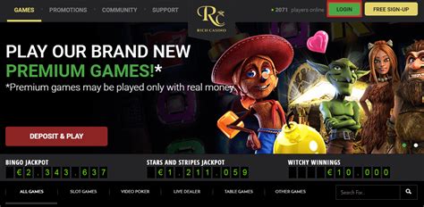 rich99 casino login